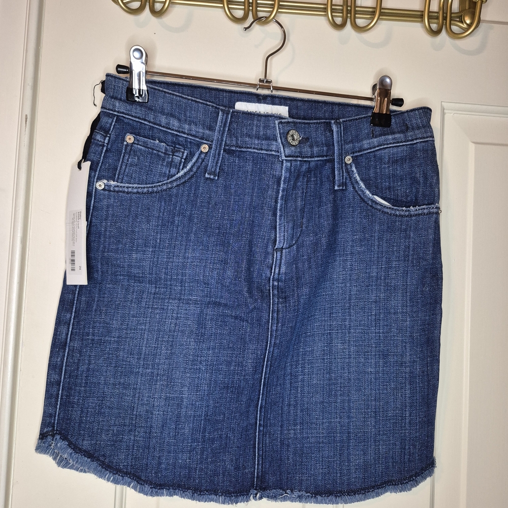 James Jeans Blue Denim Mini Skirt